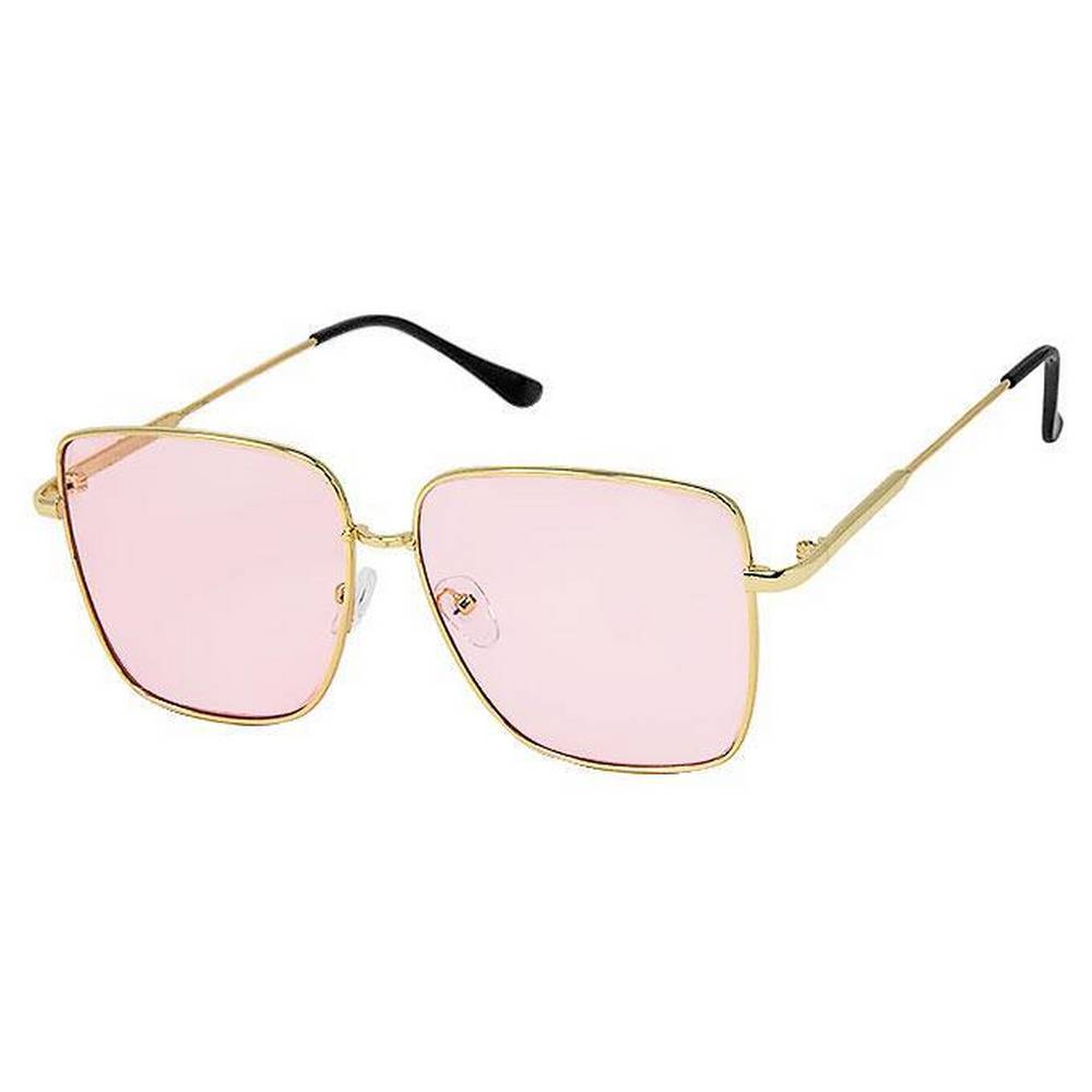 Fashion Square Metal Sunglasses - Assorted