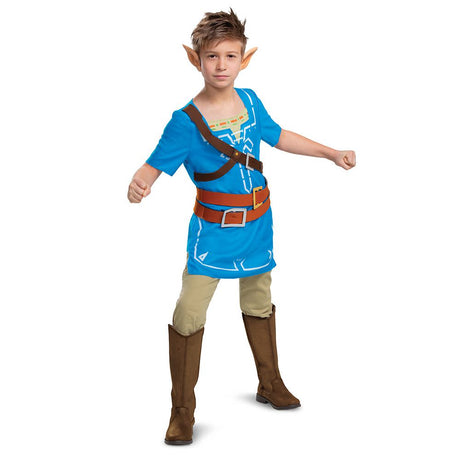 Link BOTW Kids Zelda Costume