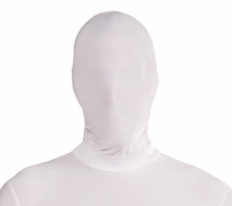 Disappearing Man Hood Mask 71913-white