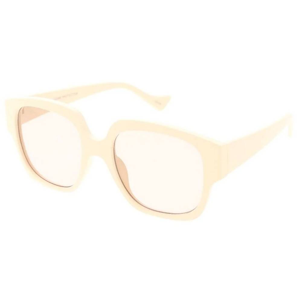 Plastic Large Square Frame Women's glasses - Assorted