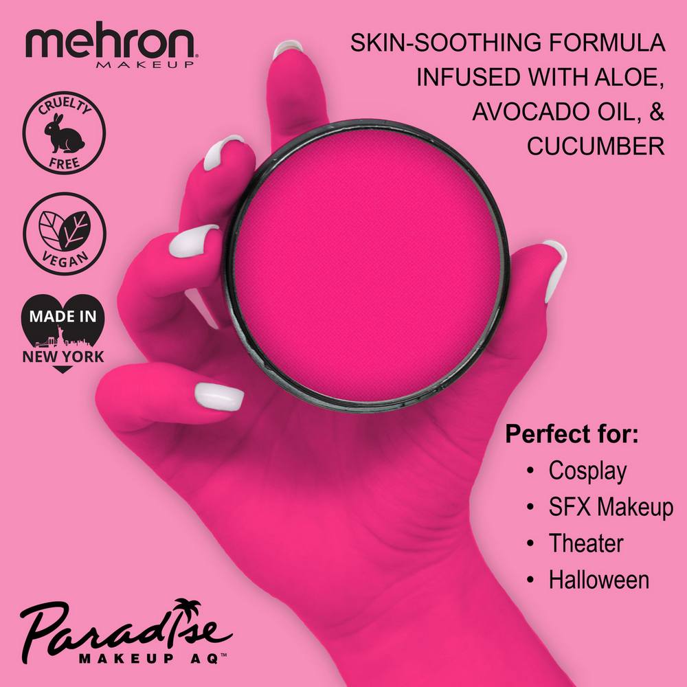 MEHRON Paradise Makeup AQ FX Metallic & Neon 800-I-INFO1__43118