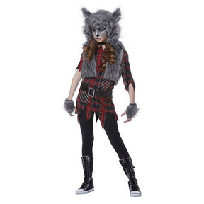 Werewolf Girl Child costume