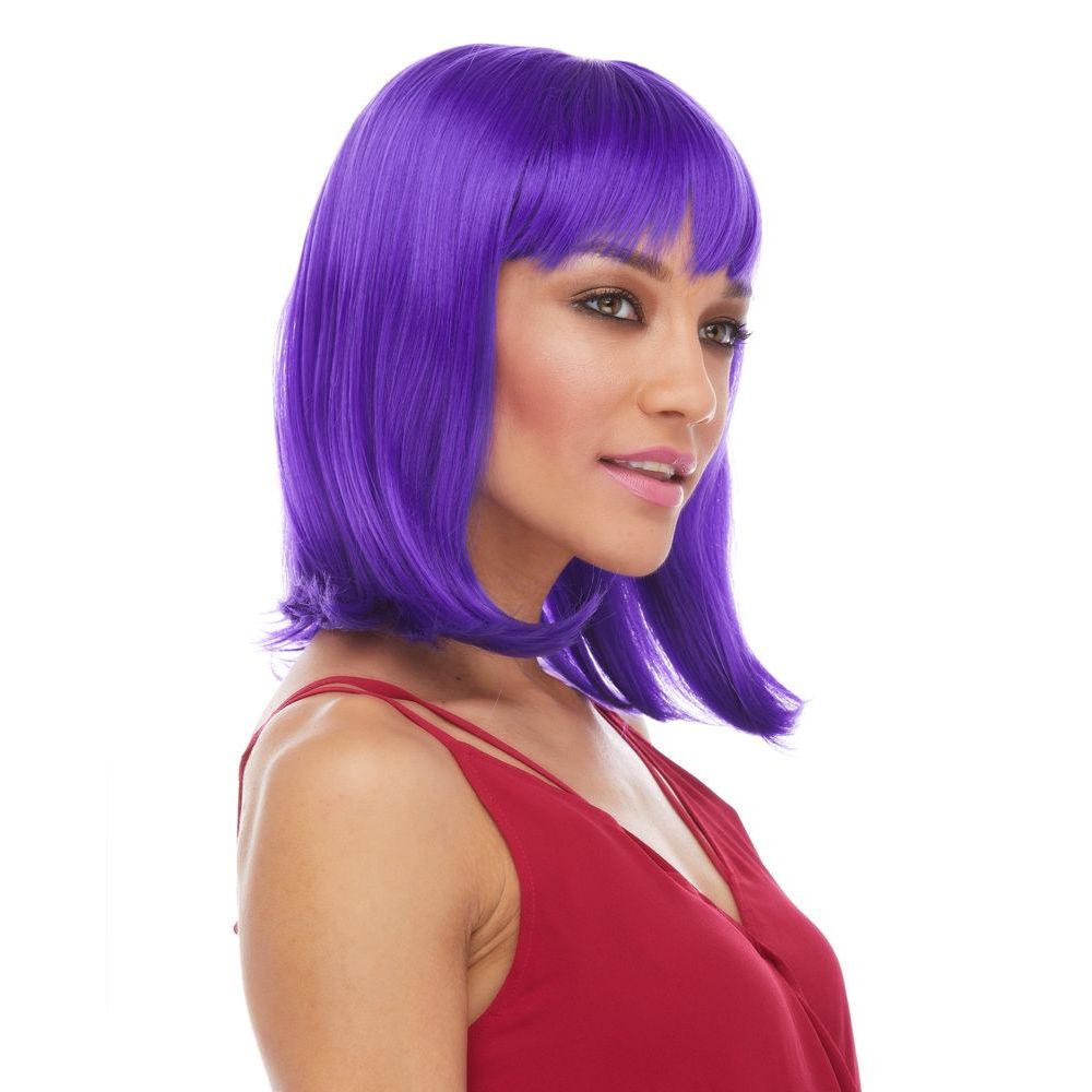Doll Wig 245_doll_purple