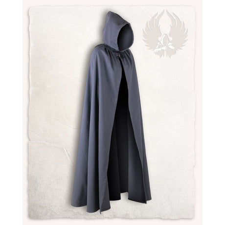 Aaron Medieval Cloak Cape Canvas 989342_aaron_umhang_canvas_grau