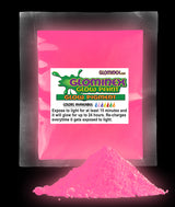 Glominex Glow Pigment1oz Glominex Glow Pigment 1 oz - Pink
