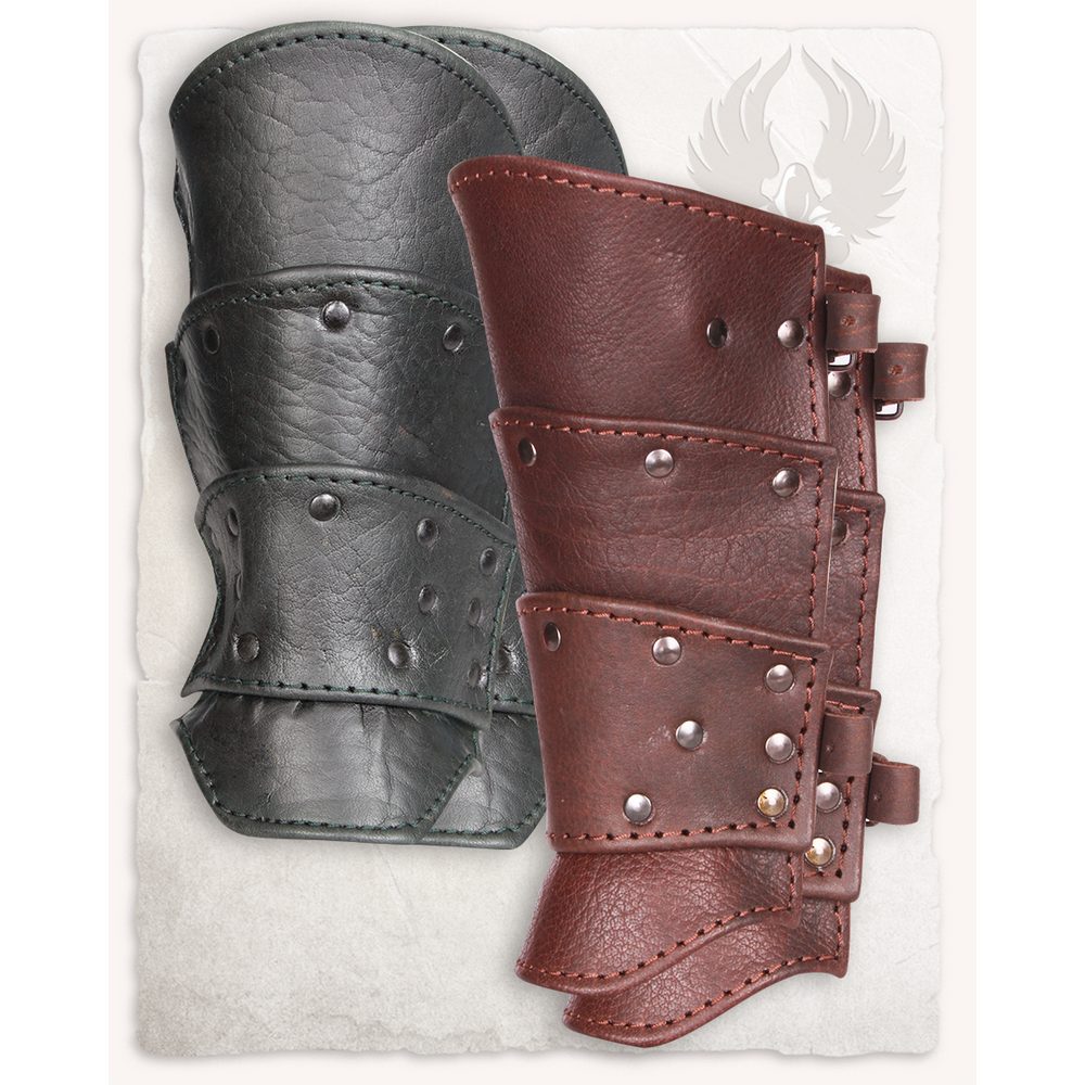Mytholon Albrecht leather bracers 988716-Albrecht-Armschienen