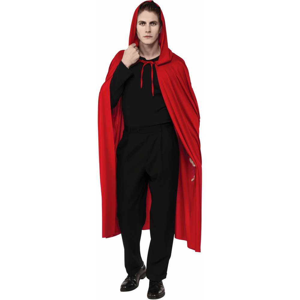 Full Length Fabric Hooded Cape