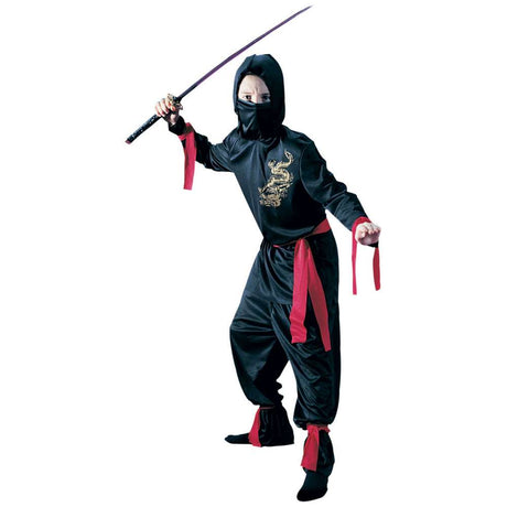 Child Black Ninja costume