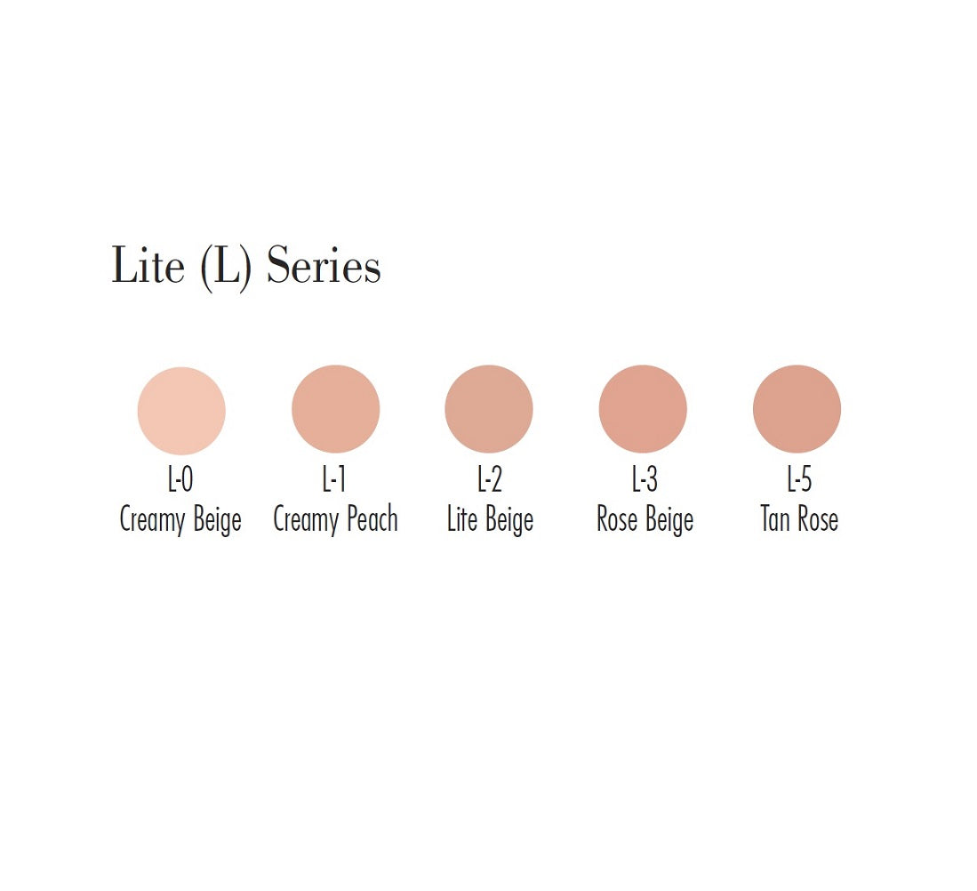 BEN NYE Creme Foundation - Lite (L) Series Creme-Foundation-Lite-(L)-Series_chart