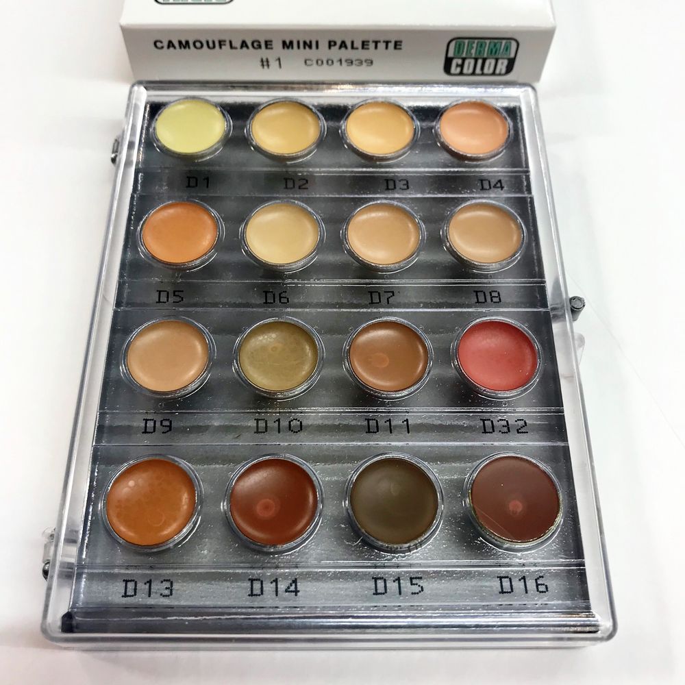 KRYOLAN Dermacolor Camouflage Mini-Palette 16 Dermacolor #1