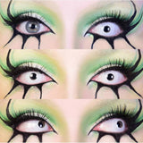 ZOMBIE I Cosplay Contact Lenses -White