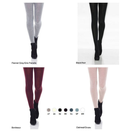 Solid Merino Wool Tights 5383