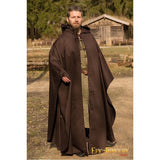 Godfrey hooded Cape Twill 30025646-brown-godfrey-larp-cape
