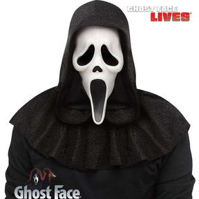Scream Ghostface Mask with Shroud 25th anniversary