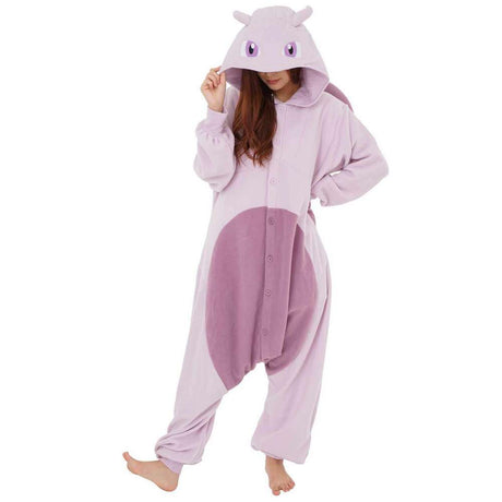 MEWTWO Pokemon Kigurumi onesie- adult Mewtwo Pokemon Kigurumi