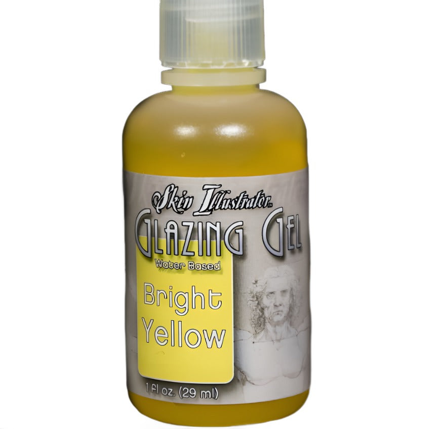 PPI Skin Illustrator Glazing Gel glazing gels bright yellow