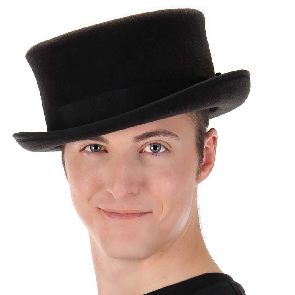 Black John Bull Top Hat