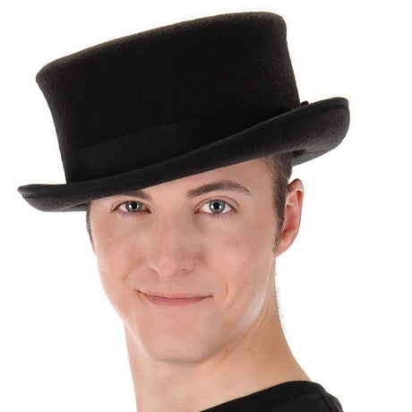 Black John Bull Top Hat