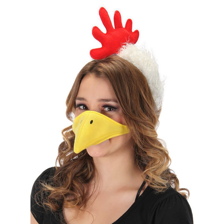 Chicken Plush Headband Kit