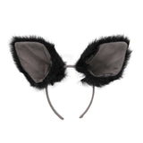 Deluxe Cat Ears Headband - Black