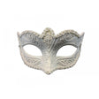 Venetian mask 44 White