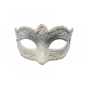 Venetian mask 44 White