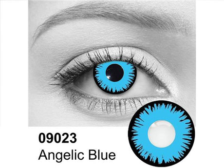 Angelic Blue Contact Lenses - Eclipse Blue