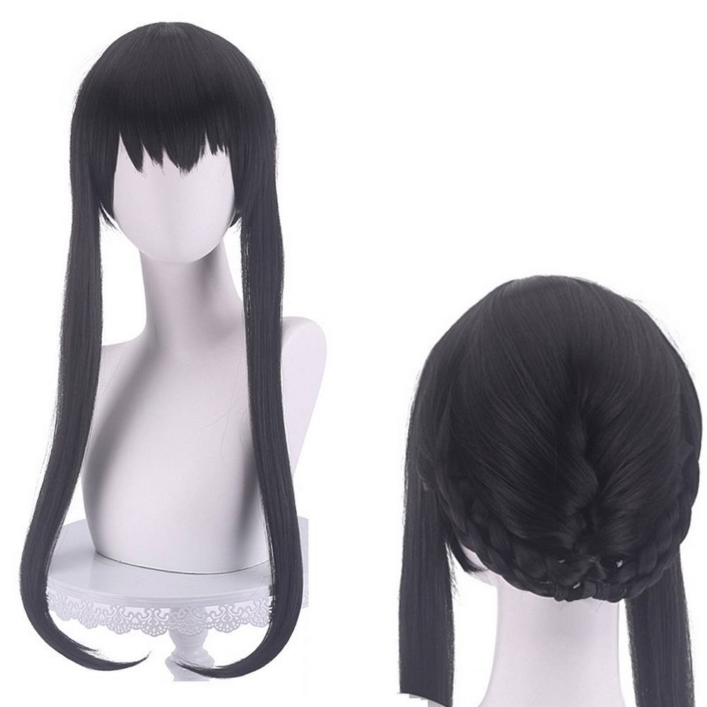Thorn Assassin Spies Cosplay Wig - Black