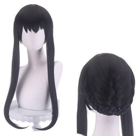 Thorn Assassin Spies Cosplay Wig - Black