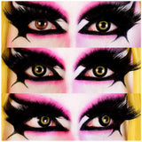 Storm Contact Lenses- Black & Yellow