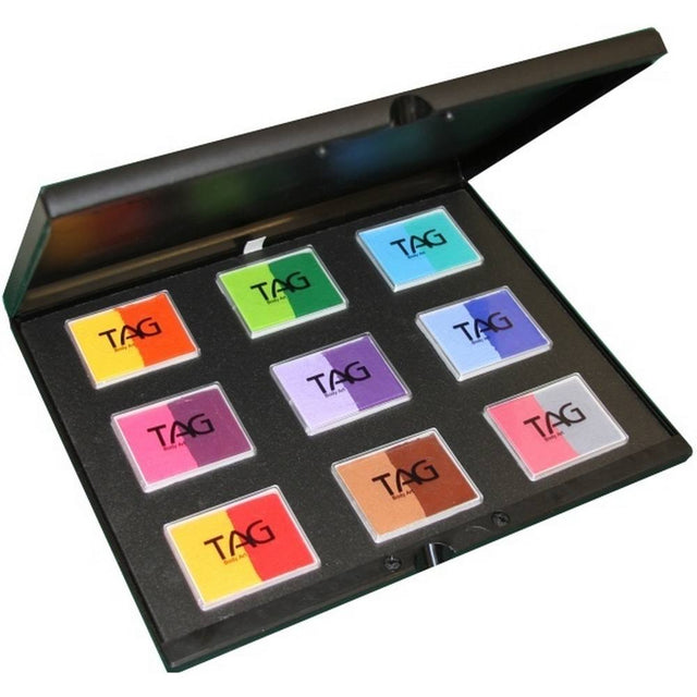 Empty Palette Case with 9 SQUARE insert
