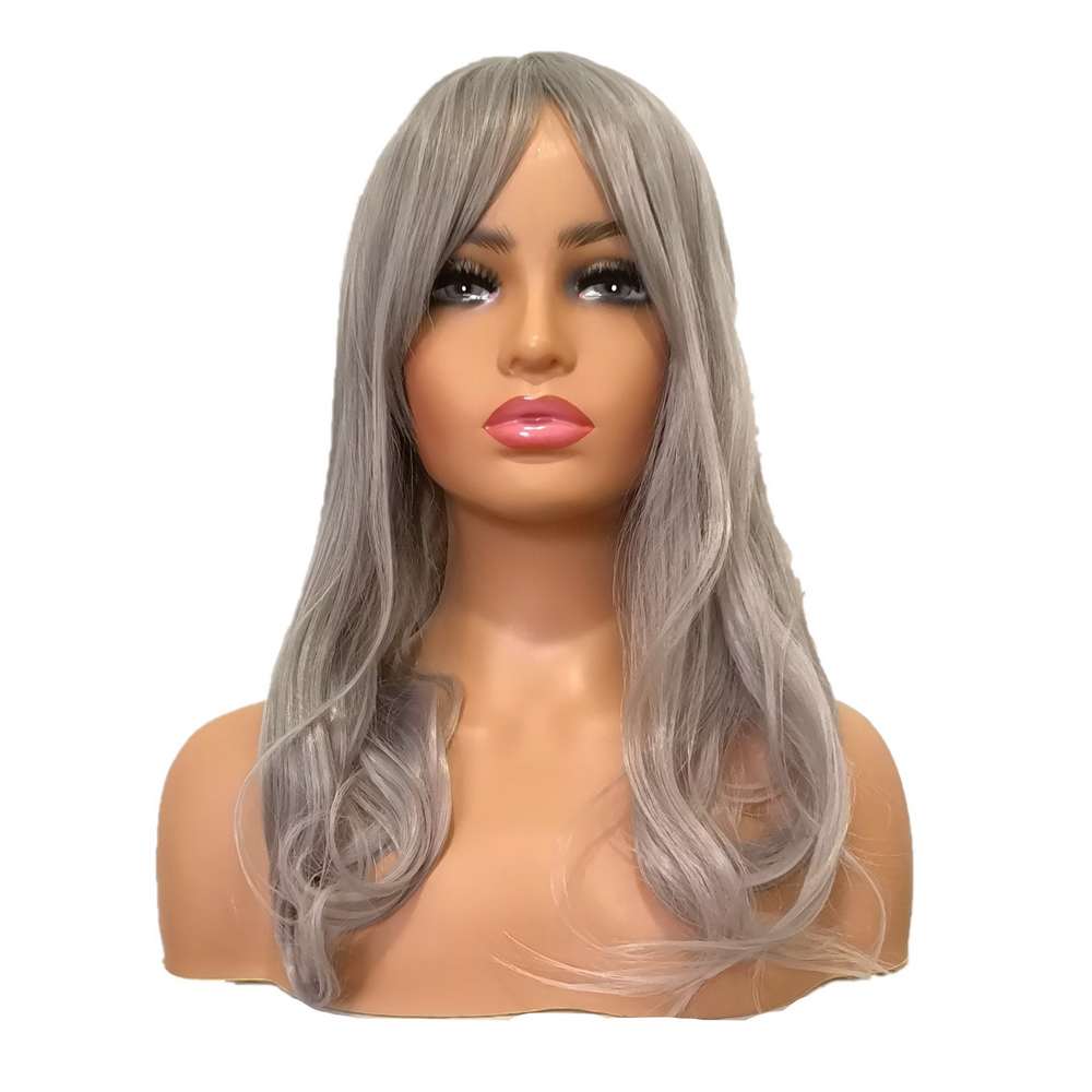Grey mixed lolita wig