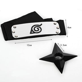 Ninja cosplay headband and star