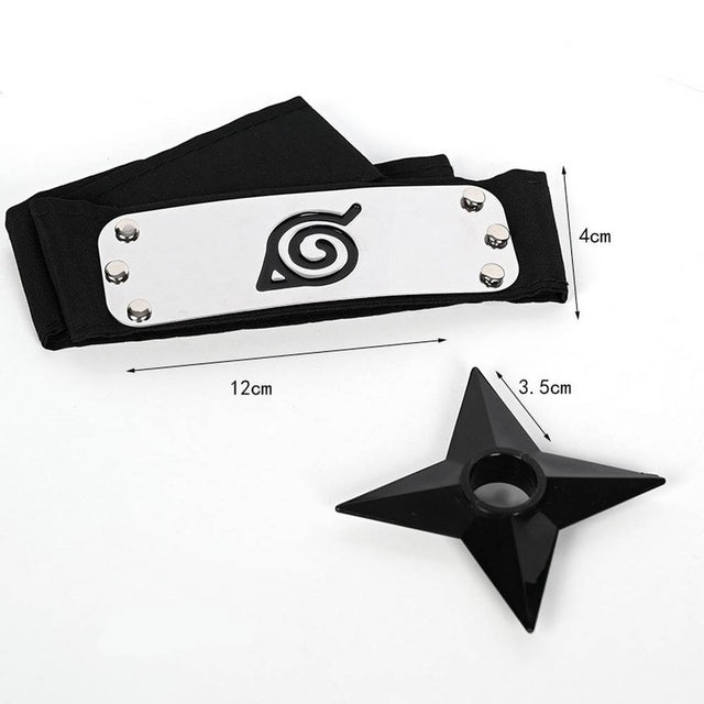 Ninja cosplay headband and star