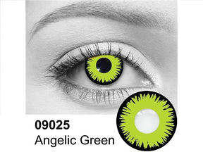 Angelic Green Contact Lenses - Eclipse Green
