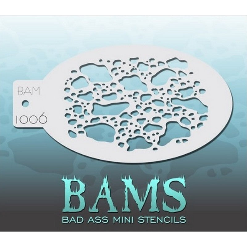 BAM 1006 Bad Ass Mini Stencil