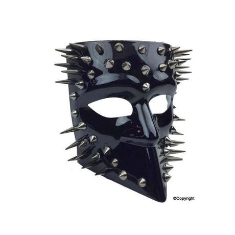 Black Spike full face mask