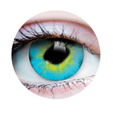 Strange Cosplay Contact LENSES - Turquoise/Yellow