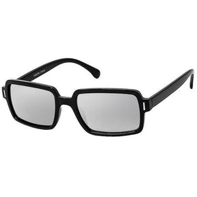 Retro Rectangular Plastic Sunglasses - Assorted