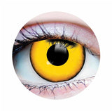 Villain Mini Sclera Contact Lenses -Orange/Yellow/Black