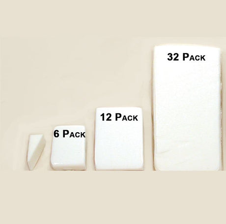 Graftobian Foam Sponge Wedges 12 pack