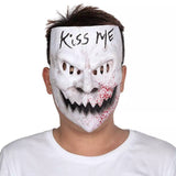 Kiss me scary Halloween Mask