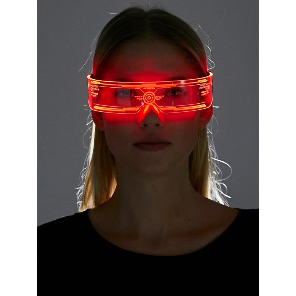 Cyberpunk futuristic 35 LED Glasses