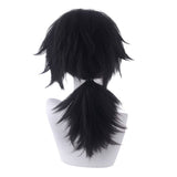Water Demon killer cosplay two colours Wig - Black