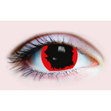Red Witch Contact LENSES -Red/Black
