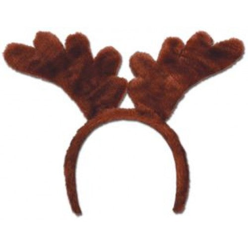 Soft-touch Reindeer Antlers- Brown