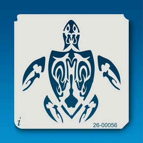 ISTENCILS Tribal Turtle stencil