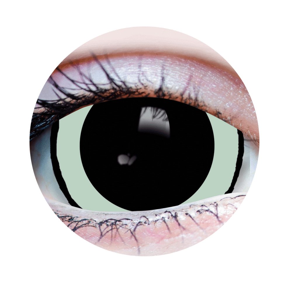 Acid II - Mini Sclera Contact Lenses - Green 15.2mm