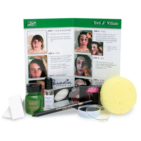 Mehron Character Makeup Kit - Evil J Villain