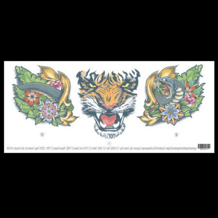 FX Tiger Neck Tattoos